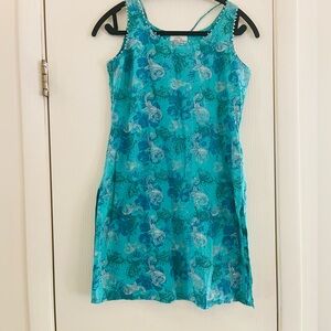 Vintage Indian block, print tunic cotton, BoHo festival, mini sundress s